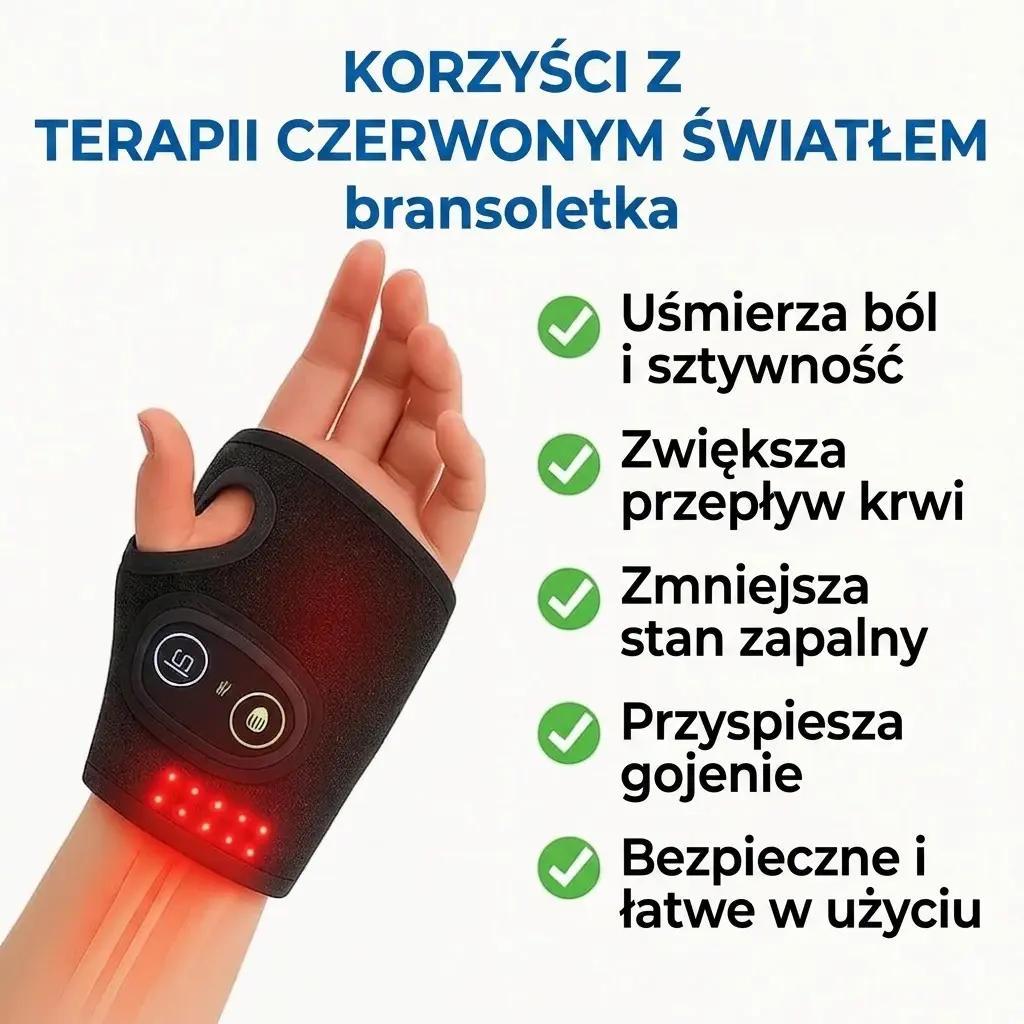 Hela Band - Terapeutyczny Masażer Nadgarstka  3w1