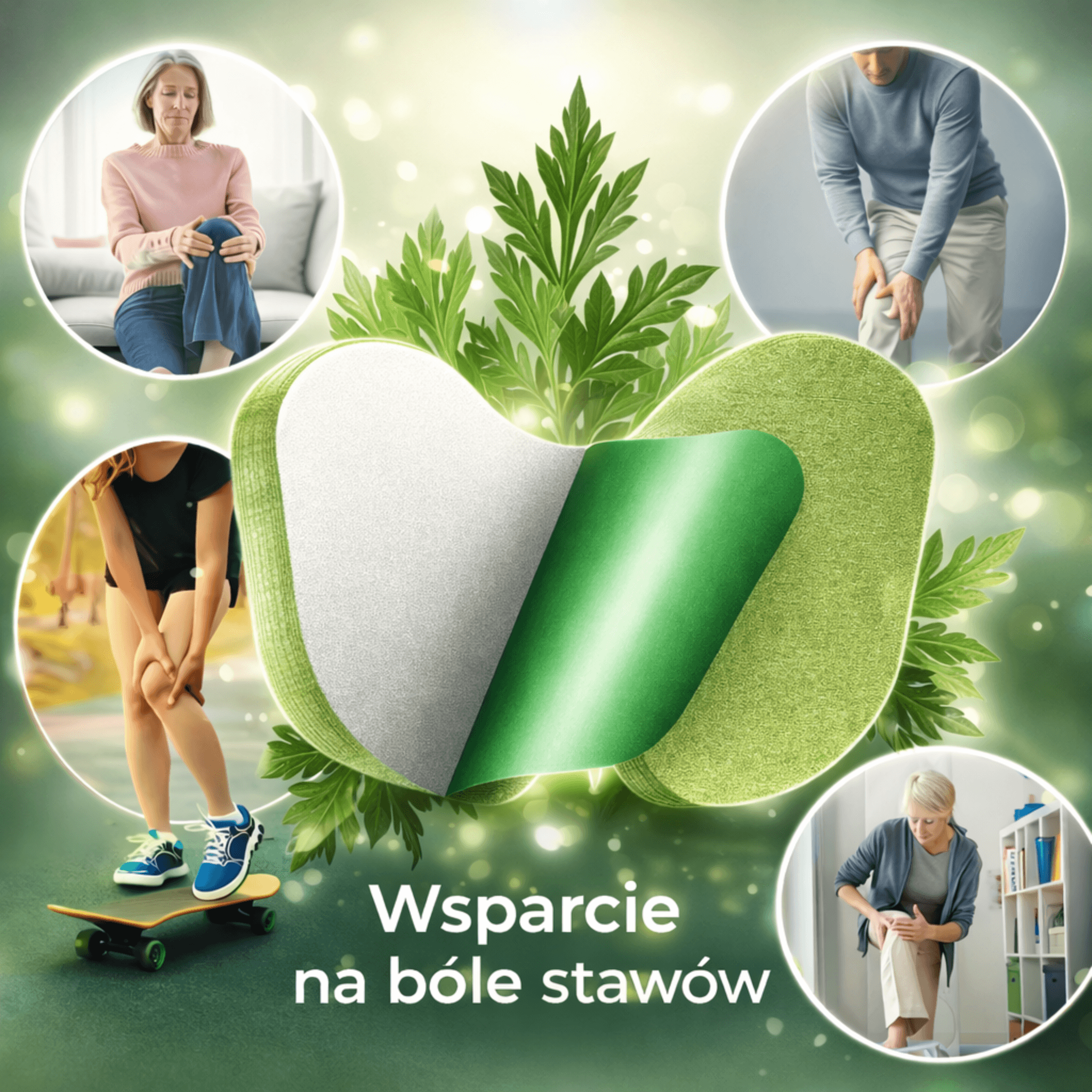 Flexi Pads - Ultra plastry ziołowe na ból kolana