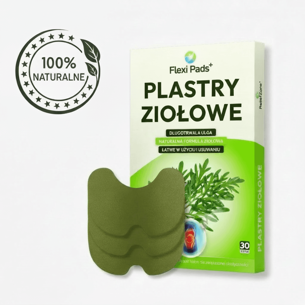 Flexi Pads - Ultra plastry ziołowe na ból kolana